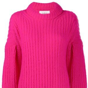 BA&SH Emma Funnel-Neck Sweater, Size S
